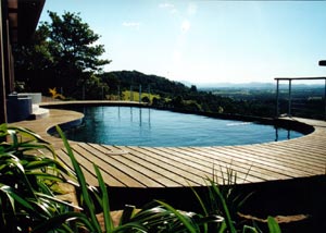 Pool at The Summerhouse, Coopers Shoot, Byron Bay