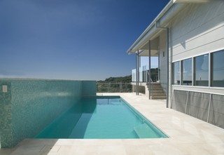 Lighthouse Road - pool with ocean view